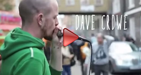 Beatboxer – Dave Crowe i jego niesamowity pokaz uliczny.